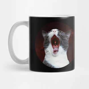 Hungry cat Mug